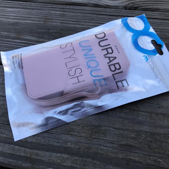 Maxboost iPhone X Wallet Case Cover Pocket Magneti - Picture 2 of 8